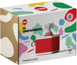 - Histoires pour filles et garçons, haut-parleur avec le personnage d'éléphant, jeu éducatif, contenu en espagnol, adapté à partir de 0 ans Bebe Toys Naty Shop