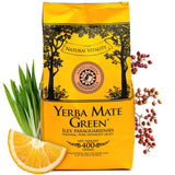 Yerba SARSAPARILLA 400G ● Thé Maté sucré et rafraîchissant ● Feuilles de Salsepareille ● Thé Mate à base de feuilles de Mate ● Thé Yebra Mate avec GUARANA 50G ● Thé en vrac Yerba Mate 450G ● Vegan
