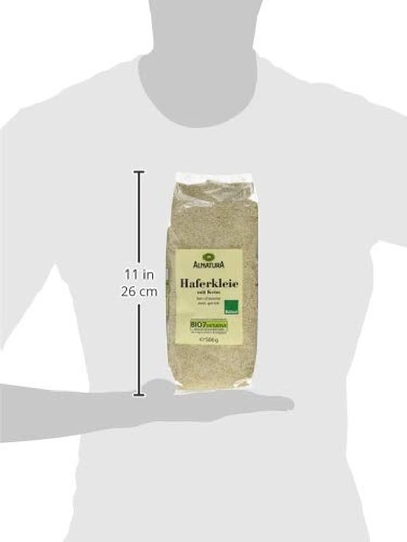 Son d'avoine bio aux germes, 500 grammes Cereale Naty Shop