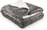 Couverture Sherpa lestée Emma Barclay, 127 x 152 cm, rose poudré Emma Barclay Lits et couvertures gris 50 x 60 po (127 x 152 cm)