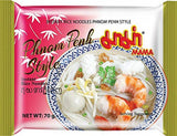 MAMA Phnom Phenh Nouilles de riz instantanées – Nouilles de riz instantanées de style oriental – Cuisine thaïlandaise authentique – 12 x 70 g