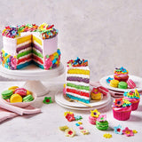 Colorant alimentaire Funcakes Gel Vanille Blanche : Colorant alimentaire très concentré pour pâtes, crèmes, fondants, pâte d'amande, pâtisseries, dosage léger, gouttes individuelles pour créer des couleurs éclatantes, Halal, 30 g