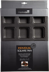 Moule à brownie Masterclass, moule à brownie 12 trous, inox, 34 X 26 cm Moules et plaques à pâtisserie Naty Shop