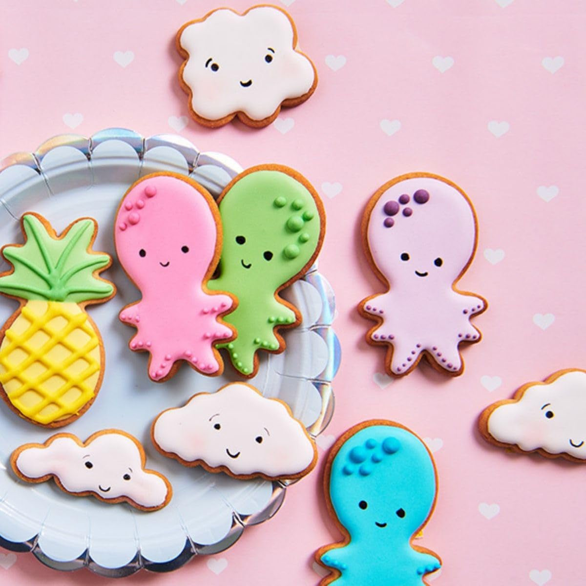 Stylos colorants alimentaires Funcakes, vert feuille : Stylos comestibles pour biscuits, gâteaux, fondants et plus encore, idéaux pour la personnalisation, certifiés Halal