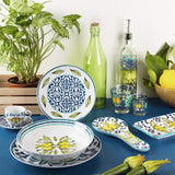 Service de table Excelsa Amalfi, 18 pièces, porcelaine