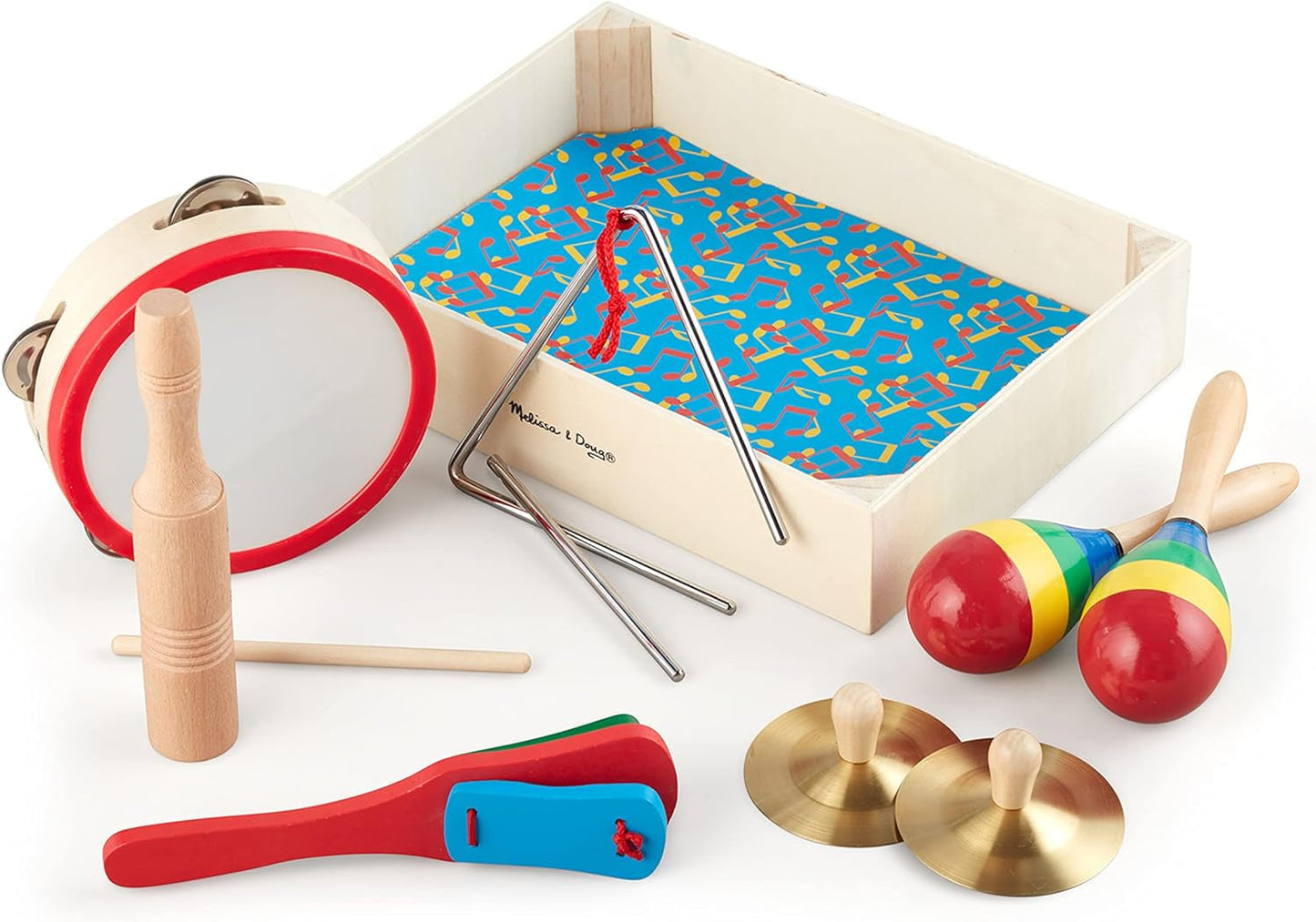 Melissa & Doug Un groupe dans une boîte | Jouets éducatifs | Jouets musicaux pour enfants | 3+ | Cadeau pour garçons ou filles Jouets pour bébés Naty Shop Titre par défaut