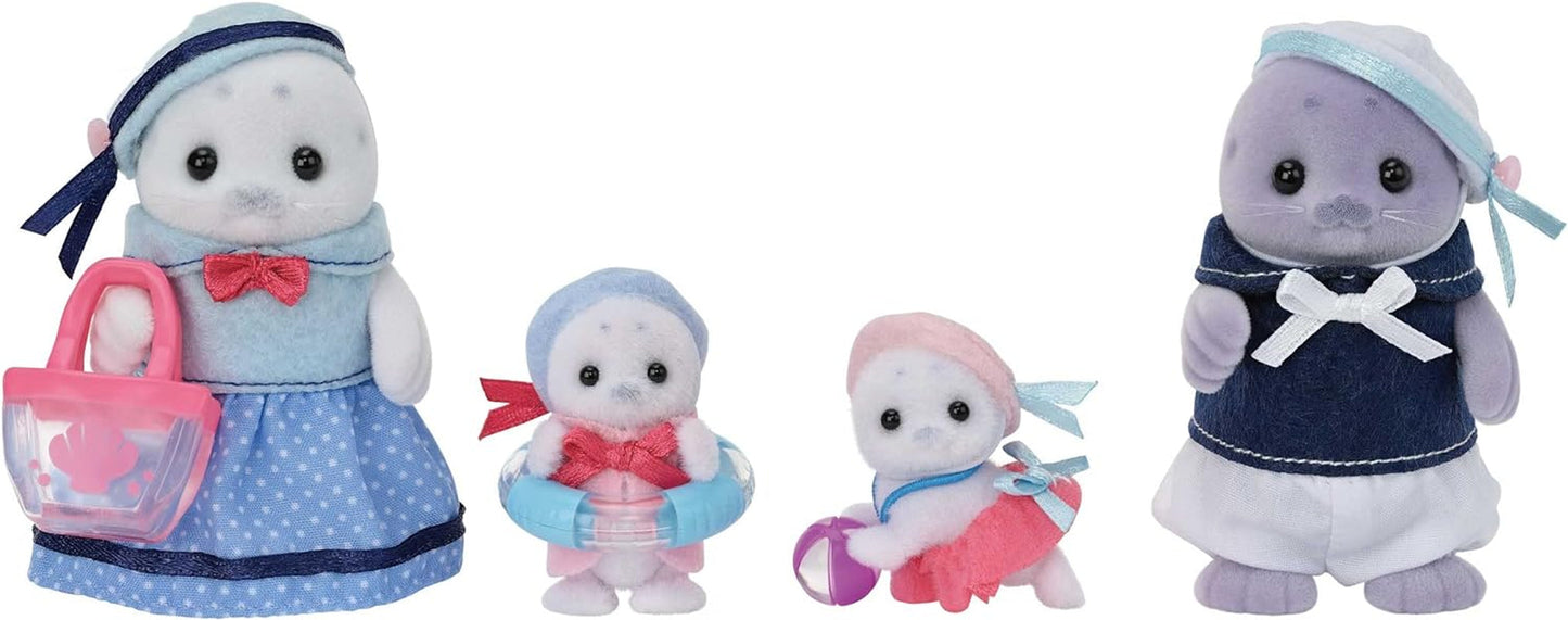 Sylvanian Families - 5759 Figurine animale de la famille des phoques, jouet détaillé pour les 3 ans et plus Naty Shop Dolls