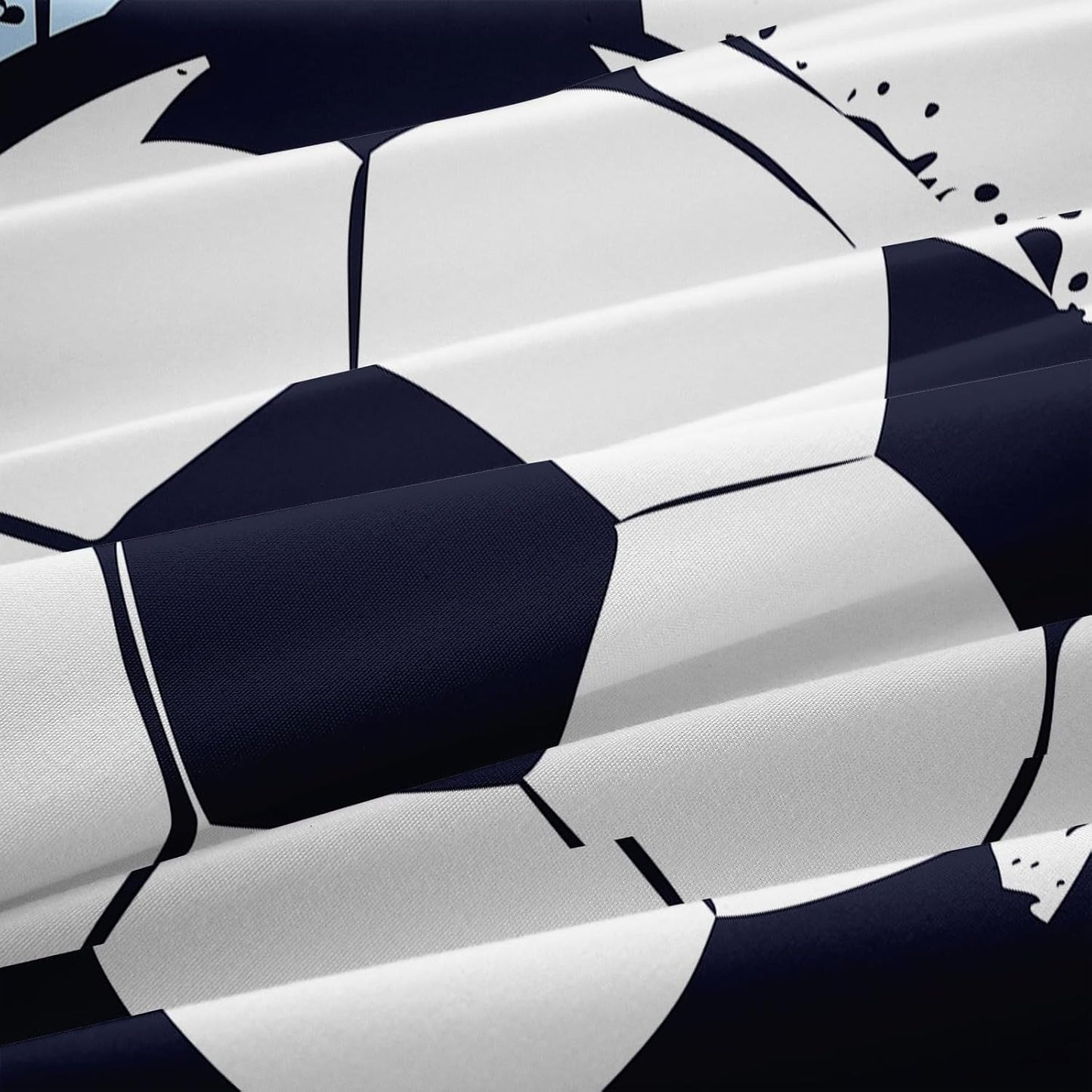 Linge de lit garçon, football, microfibre polyester Linge de lit - enfant Naty Shop