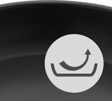 Poêle WMF Devil 20 cm, poêle à induction, acier inoxydable Cromargan, manche en plastique Casseroles et poêles Naty Shop
