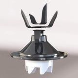 Cecotec Mélangeur Glas Power Schwarz Titan 1000 INOX. 1000 W, Edelstahlgehäuse, 6-Blatt-Blatt Mit Schwarzer Titanbeschichtung, 1,5-L-Glaskrug, 5 Geschwindigkeiten [Energieeffizienzklasse a +] Cuisine Naty Shop