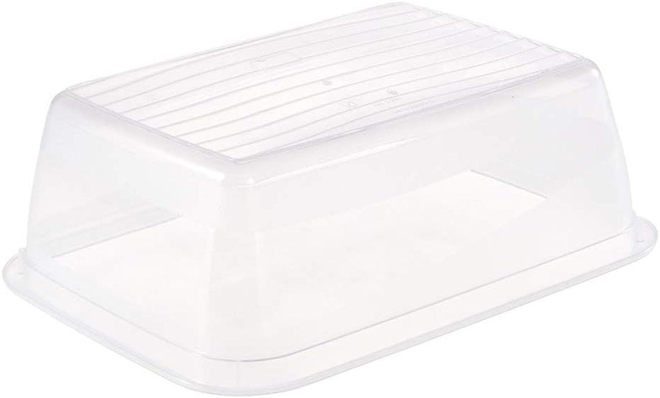 Kekeeper lot de 3 bocaux alimentaires, 3 x 1,25 l, 20,5 x 15,5 x 6,5 cm, Fredo Fresh, bleu transparent Boîtes de conservation alimentaire Naty Shop
