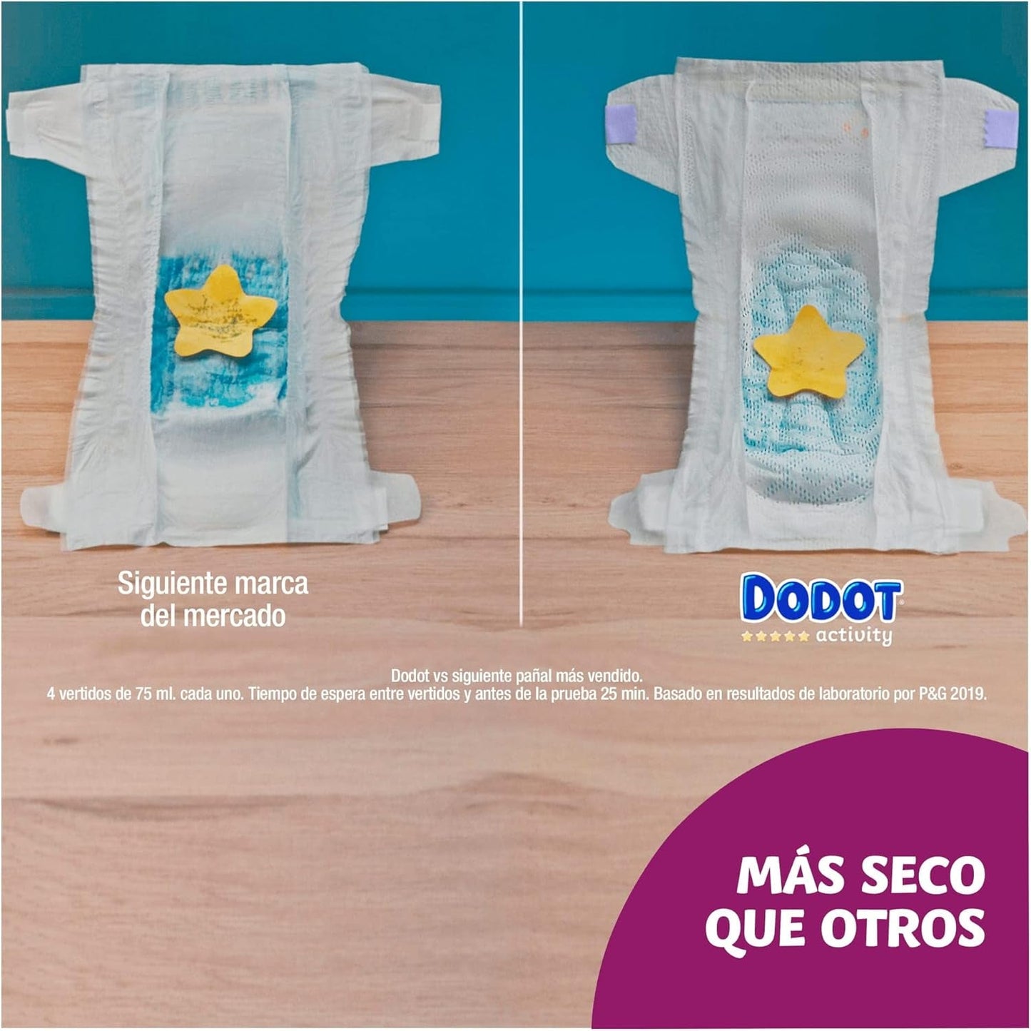 Couches d'activité pour bébé, taille 3 (6-10 kg), 224 couches avec un ajustement robuste