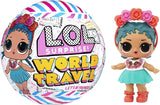 Mdr Surprise ! World Travel Tots - Poupée mannequin avec 8 surprises - Message secret, mode, accessoires et plus - Assortiment aléatoire à collectionner - Cadeau pour les enfants de 4 ans et plus