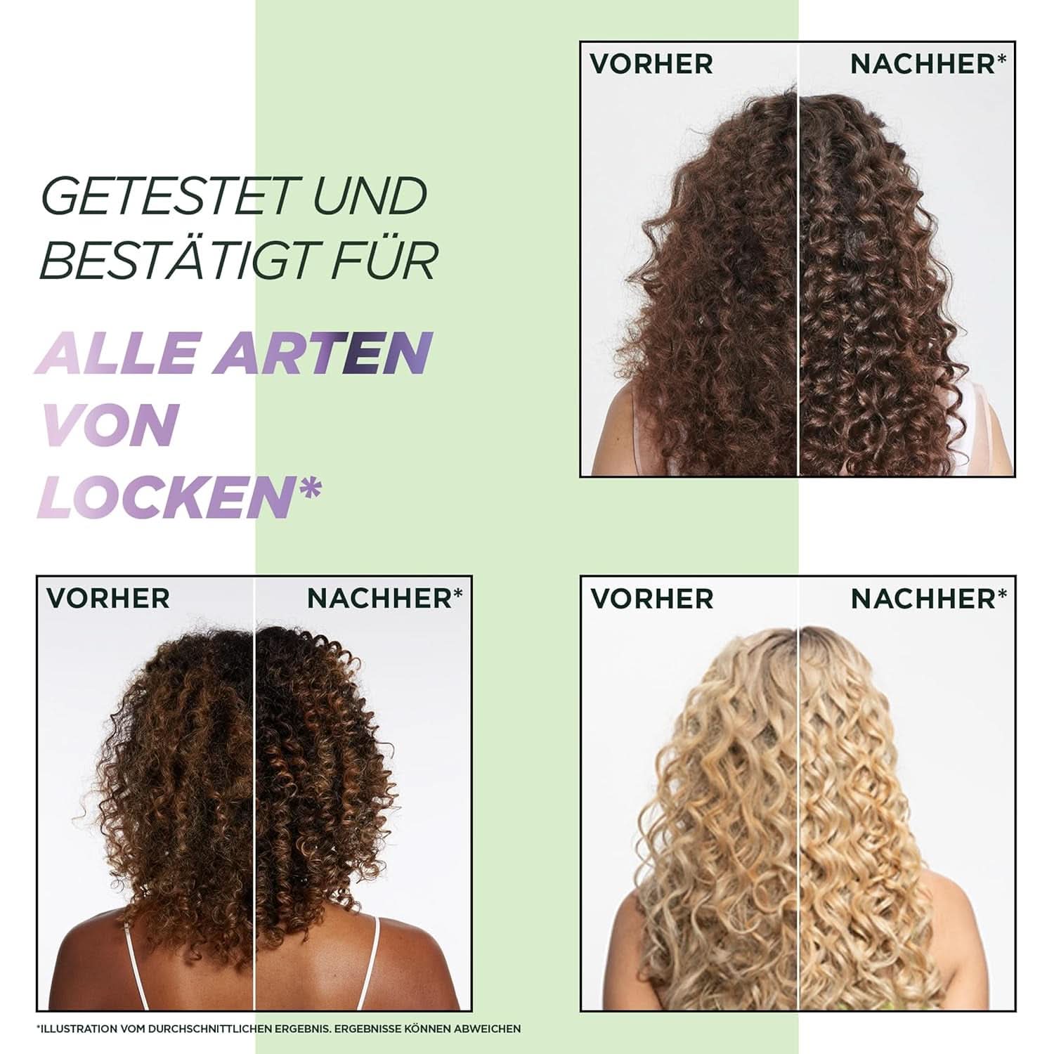 Garnier pré-shampoing hydratant pour tous types de boucles, 200 ml Douche et bain Naty Shop