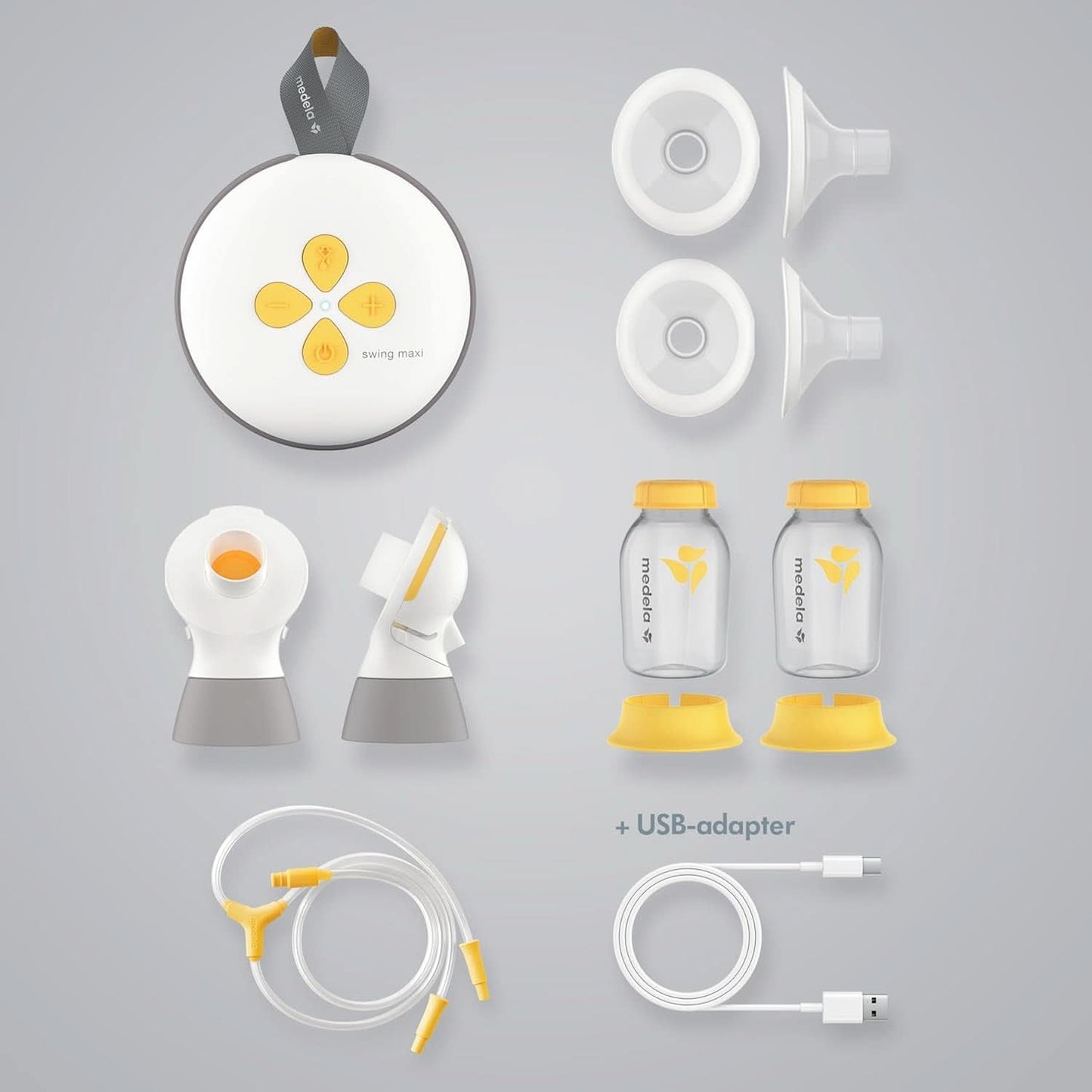 Tire-lait manuel Medela Harmony - Design suisse compact avec protections Personalfit Flex et technologie Medela 2-Phase Expression Accessoires Alimentation et Allaitement Bebe Naty Shop