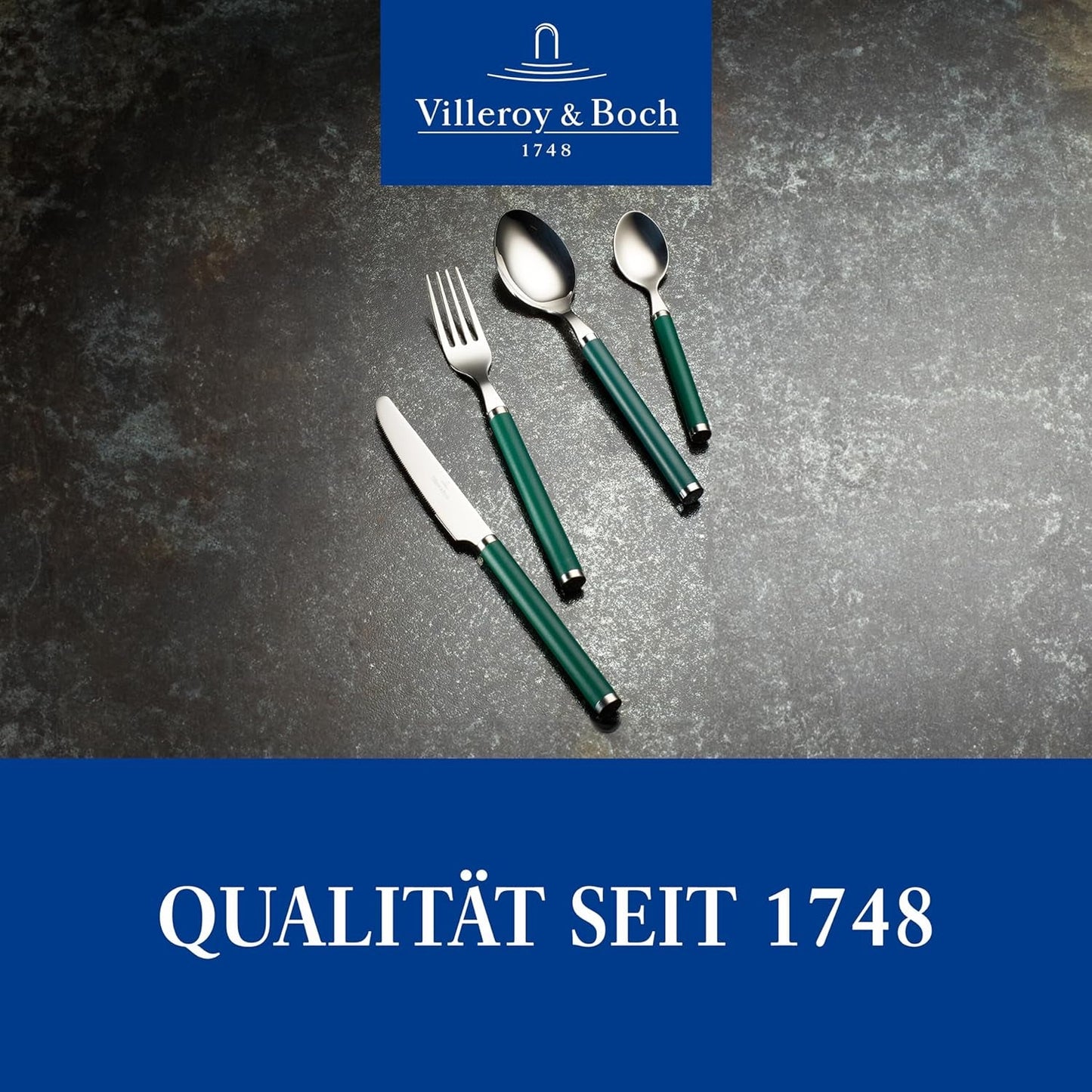 Villeroy & Boch - Ménagère Play! Jardin Vert, 30 pièces Cuisine Naty Shop