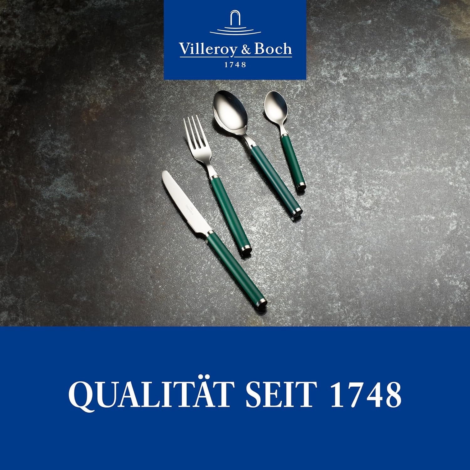 Villeroy & Boch - Ménagère Play! Jardin Vert, 30 pièces Cuisine Naty Shop