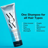Wow Color Shampoo, shampoing soin couleur sans silicone et sans sulfate pour cheveux colorés, 250 ml Douche et bain Naty Shop
