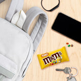 M&M's Peanut Chocolate Bulk Pack 24 x 45 g Lentilles au chocolat aromatisées aux cacahuètes Cadeau au chocolat (1080 g) Idéal comme friandise sur le thème du football