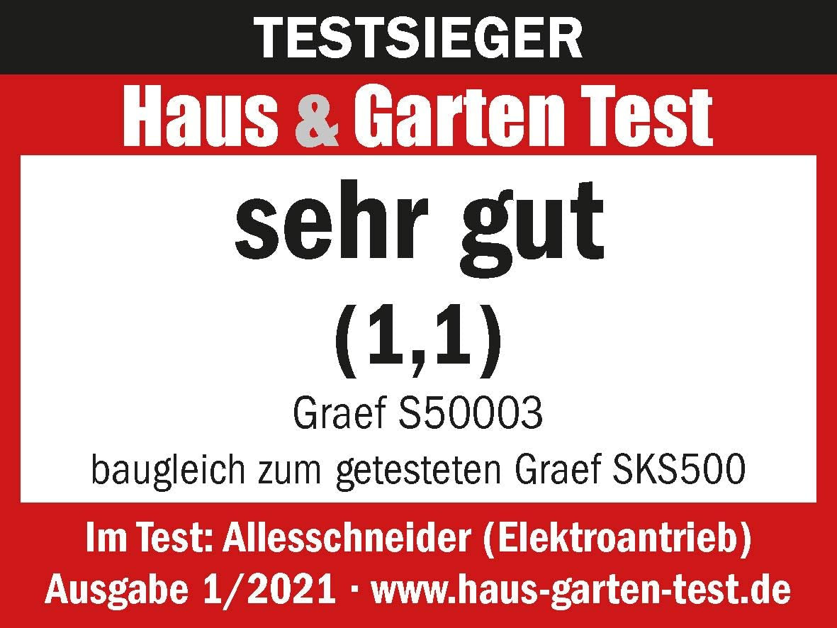 GRAEF SKS 500, trancheuse électrique Rasnite et trancheuses Naty Shop
