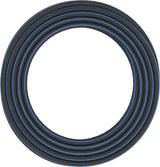 Fiskars ML Tuyau d'arrosage série X Tuyau d'arrosage manuel 13 mm (1/2"), Longueur : 25 m, Raccord universel, Protection UV, Protection contre le gel, Résistant à la torsion, Bleu, 1076045