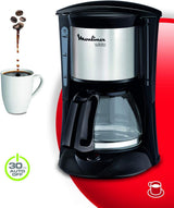 FG150813 Cafetière Subito, 6 tasses, Noir/Acier inoxydable