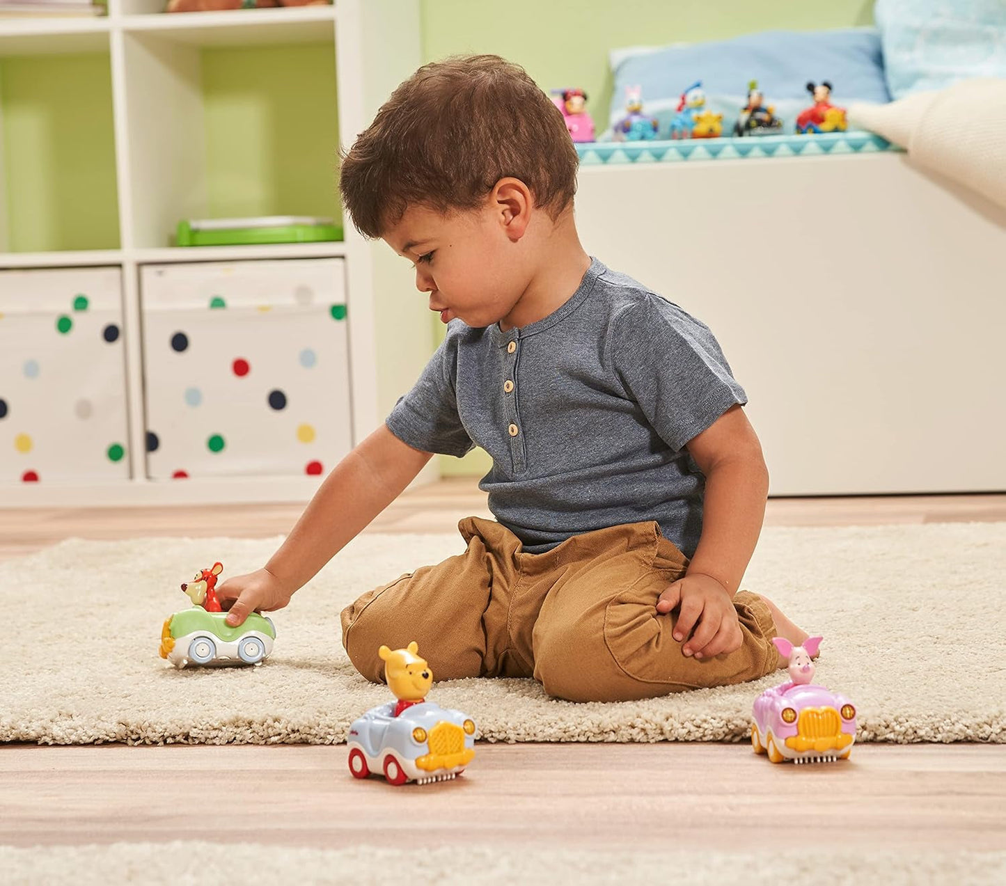 Vtech TUT TUT Baby Flitzer - Voiture décapotable de Tigrou - Voiture jouet avec musique, phrases et sons intéressants - Pour les enfants de 1 à 5 ans Bebe Toys Naty Shop