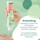 Jean & Len Shampoing hydratant Thé Vert & Citron Vert, pour cheveux normaux à gras, 300 ml Douche et bain Jean & Len Thé Vert & Citron Vert