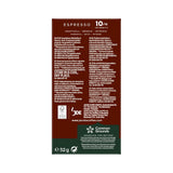 Jacobs Kaffeekapseln Espresso Intenso, Intensität 10/12, 10 x 10 Getränke, Nespresso* compatible Kaffee Kapseln, 100 Kapseln