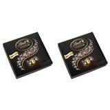 Coffret cadeau LINDOR Extra Black 70% Cacao, Chocolat cadeau, env. 15 truffes LINDOR, 186 g (paquet de 2)