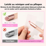 Aokitec 14 pièces outil en silicone pinces à ongles pour Gel Naillack UV, pinces à gel faciles à utiliser pour UV Naillack Chrome poudre à ongles, outil de Nail Art pour effet miroir Ombre Blush, pinces à ongles