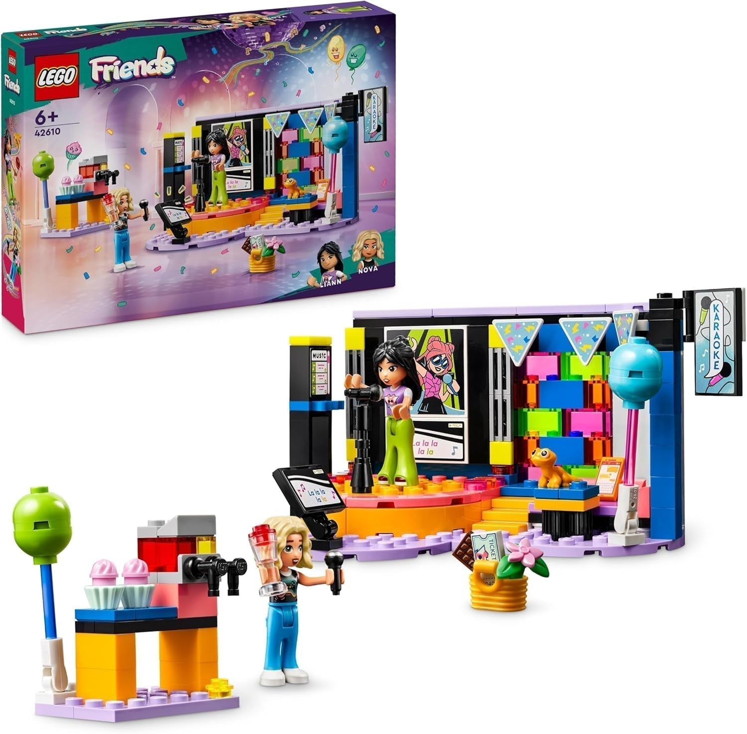 LEGO 42610 La soirée karaoké avec des amis Jeux de construction Besuche an LEGO-Store Single
