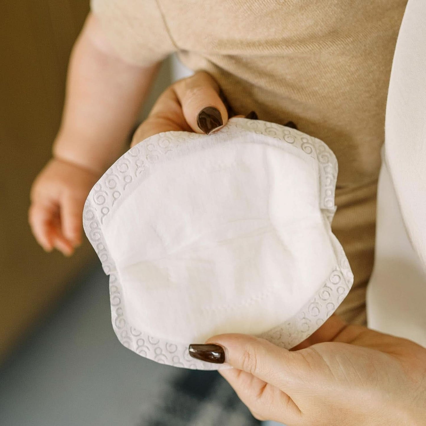 Disques jetables absorbants noirs, 60 pièces Accessoires d'alimentation et d'allaitement Bebe Naty Shop