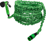 BGS bricolage 70903 | Tuyau d'eau | Textiles | Flexible | avec douche de jardin à 7 fonctions | 3-10 m