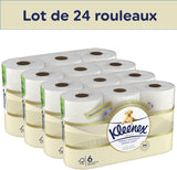 KLEENEX Dermo Douceur 4230420 Papier toilette, 24 rouleaux (4 X 6 rouleaux) blanc, 24 Unité (Lot De 6)