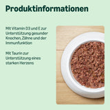 Amazon Nourriture humide pour chat sans céréales Spots de poulet en conserve 12 x 400 g