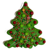 Décoration comestible en sucre, sapin de Noël Nati Shop