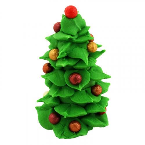 Décoration comestible en sucre, sapin de Noël Nati Shop