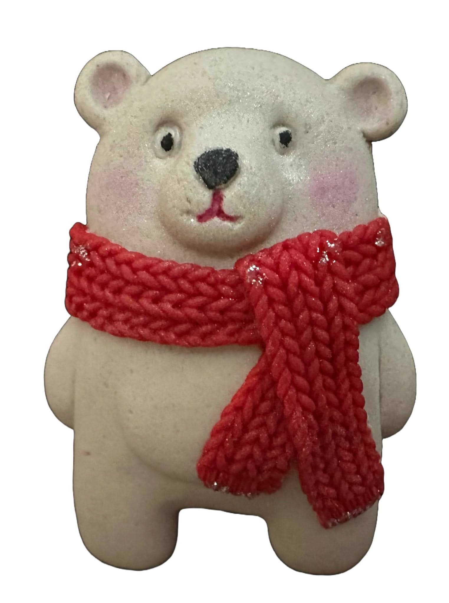 Décoration comestible en sucre, ours en peluche beige Nati Shop
