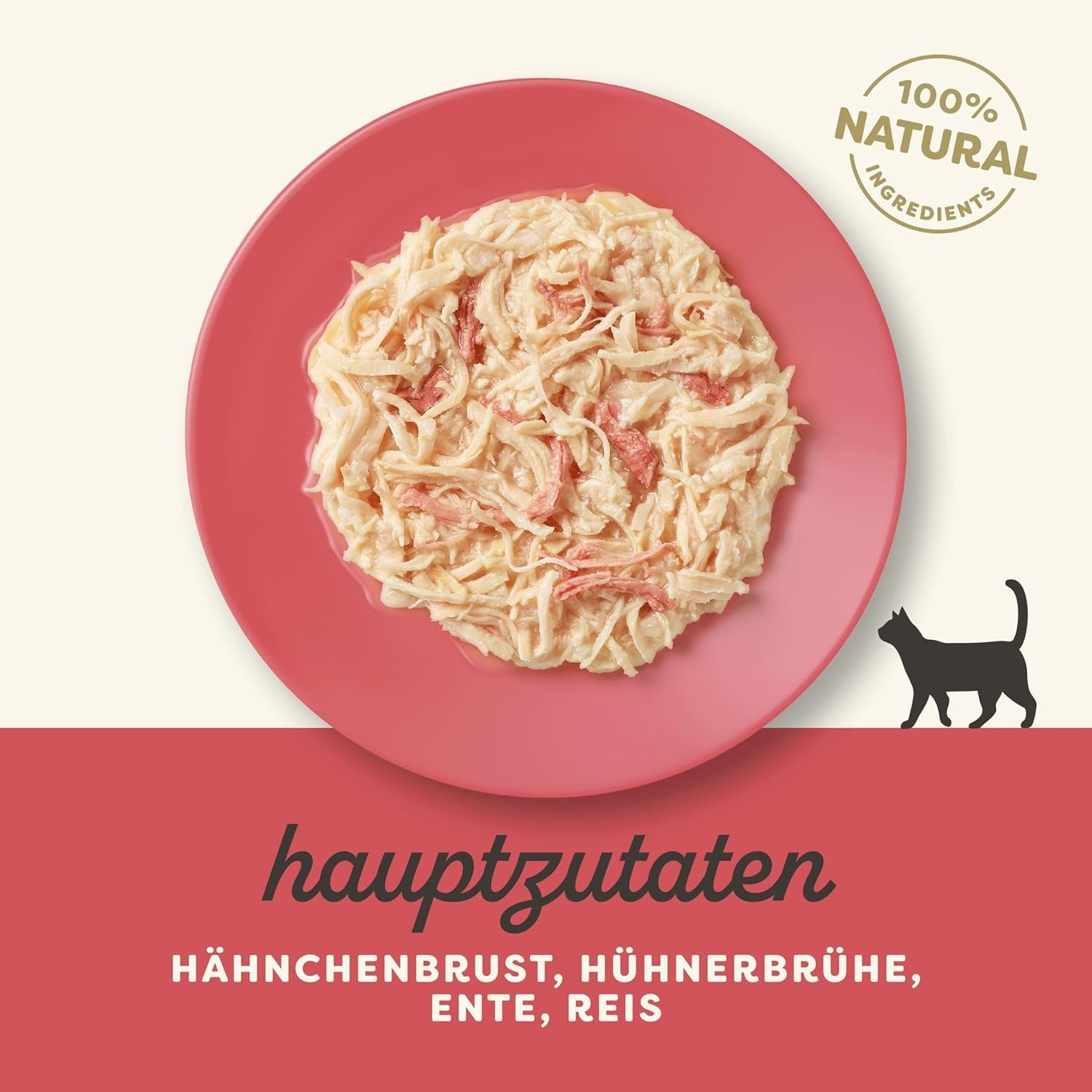 Applaws Nourriture humide naturelle de qualité supérieure pour chats, poulet et canard en soupe, en conserve 70 g (24 x 70 g)