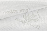 Todocama - Oreiller à mémoire de forme, aloe vera, 2 pièces, 70 cm, blanc Oreillers standards Naty Shop