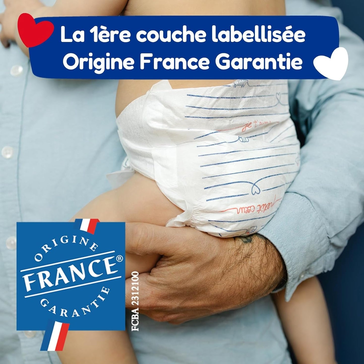 - Couches taille 4+ (9-20 kg) - saines et très absorbantes - étanche 12 heures - sans substances indésirables - fabriquées en France - prix abordable - 126 couches jetables