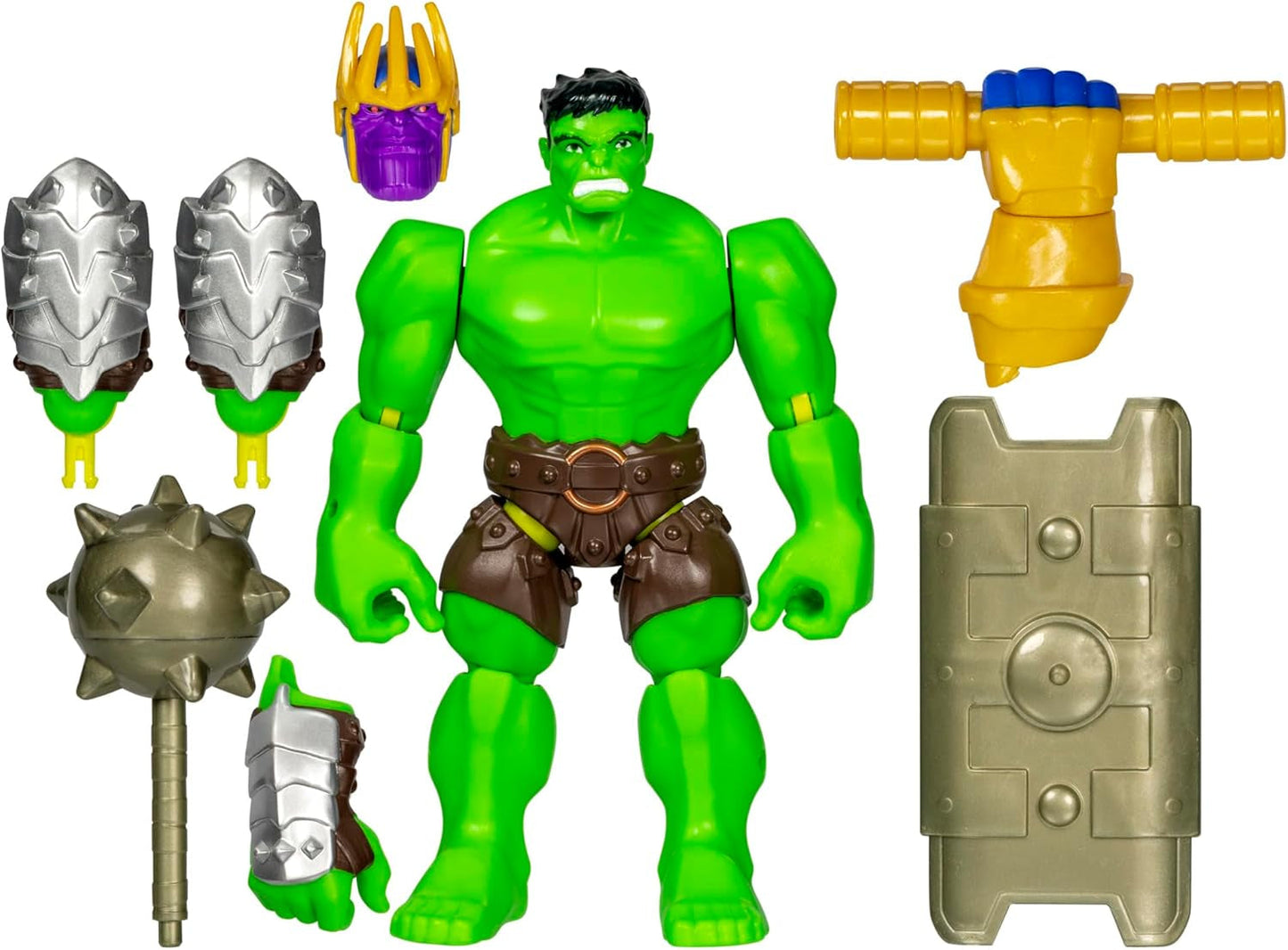 Mixmashers Marvel Captain America Avengers Mix-And-Match Action Figure & Accessoires Figurines Naty Shop Hulk