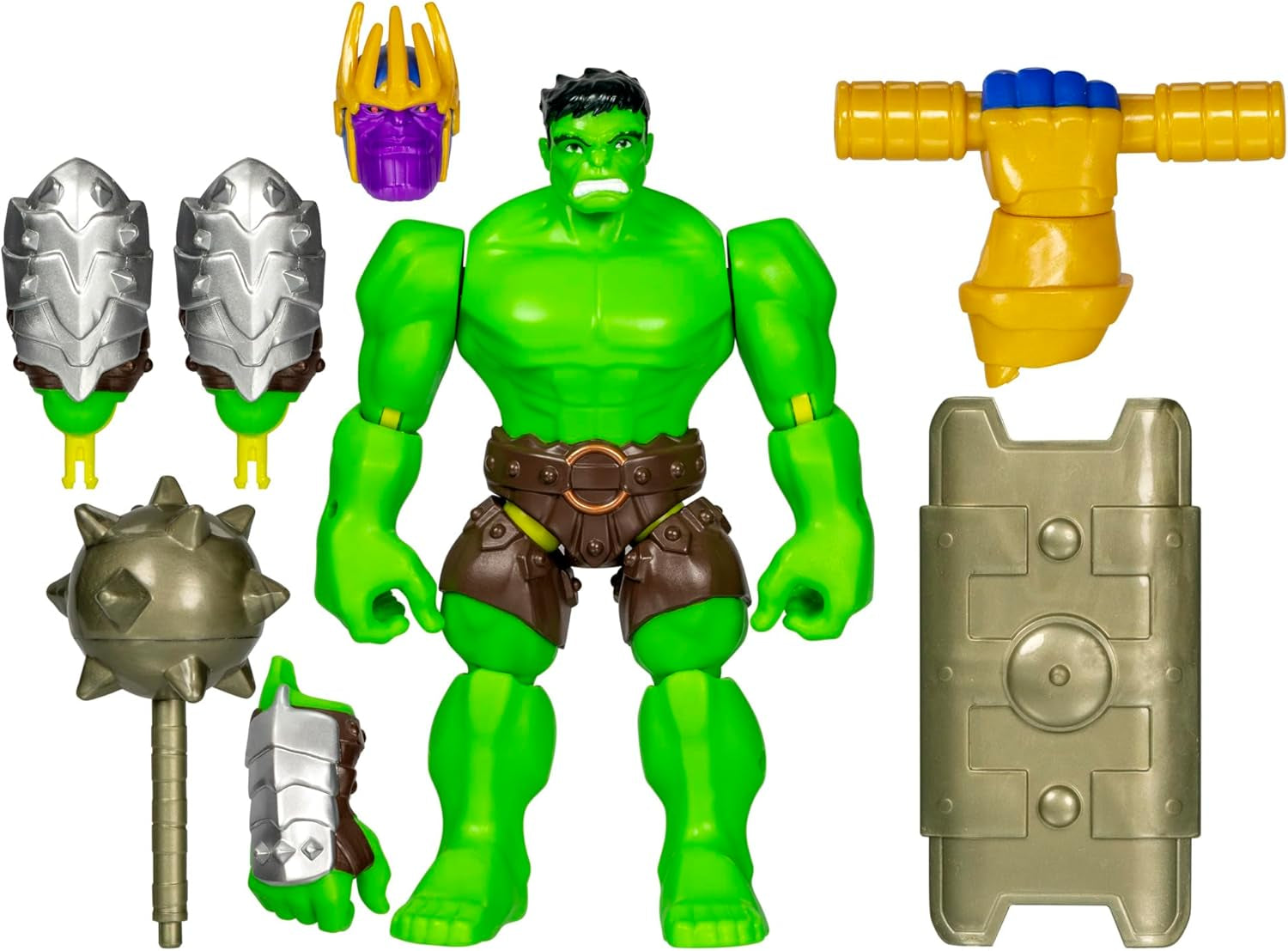 Mixmashers Marvel Captain America Avengers Mix-And-Match Action Figure & Accessoires Figurines Naty Shop Hulk