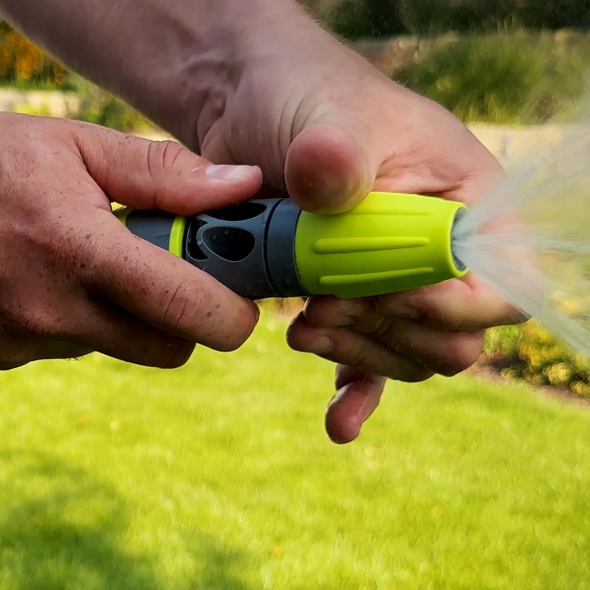 Ensemble de tuyaux d'arrosage à connexion rapide, 1/2 po x 50 pi, durable, léger, sans danger pour l'eau potable – hfzg12050qn