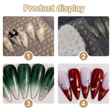 7 lettres alphabets 3D Nagelsticker Nagelfolie Selbstklebend Buchstaben Aufkleber Nägel Zubehör Nagelaufkleber Klebebuchstaben Aufkleber Selbst Gestalten Letter Letters Nail Art Stickers