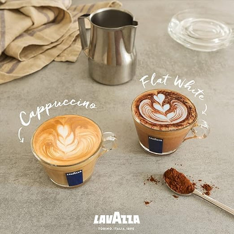 LAV-AZZA Café en grains Crème E Arôme 10x1000g (10kg) Café italien haut de gamme, crémeux et aromatique
