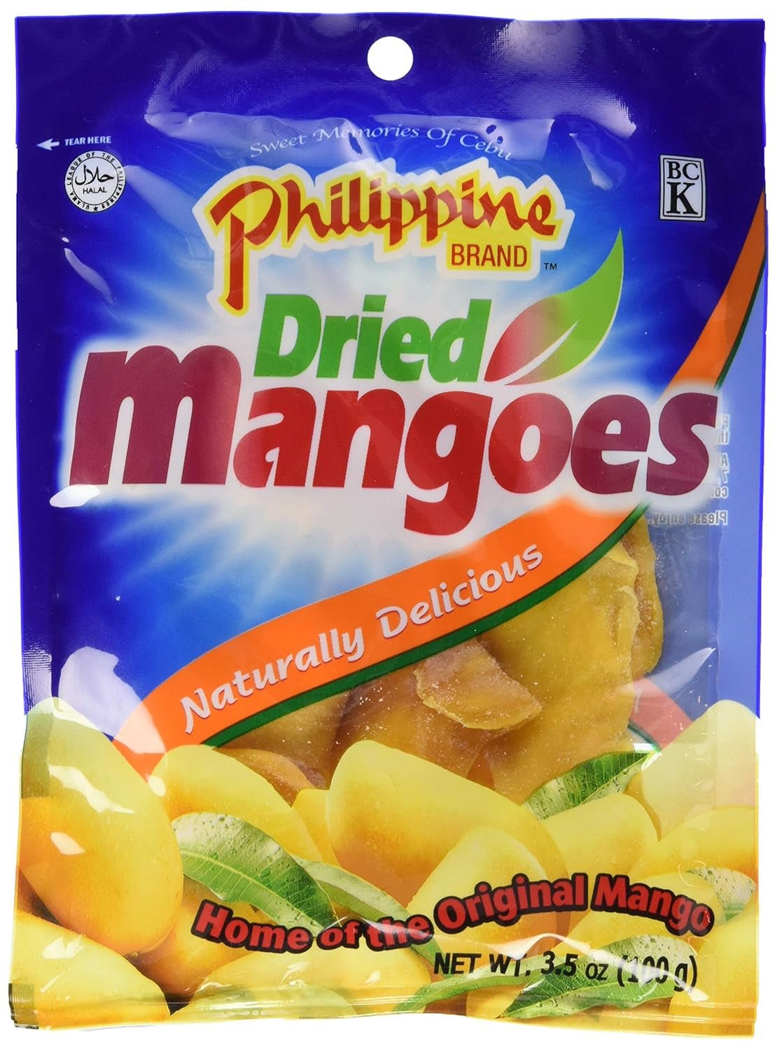 Bonbons à la mangue séchée, 1 paquet (1 x 100 g) Produits déshydratés Naty Shop 1