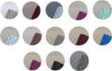 Estoralis | AVA | Courtepointe boutique réversible | Pour toutes les saisons | Couleur - gris/bleu | Pour lit 140/150/160 cm. lit. (250 X 270 Cm. Ancho X Alto) | Couette matelassée Couettes et couettes Naty Shop
