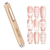 SAVILAND 4X Aimant œil de chat haut de gamme pour les yeux : Aimant 3 en 1 pour les yeux en perles rondes en néodyme N35 Aimant ultra puissant pour les yeux de chat Präzise 3S Formung Cat Eye Gel Aimant pour les yeux de chat